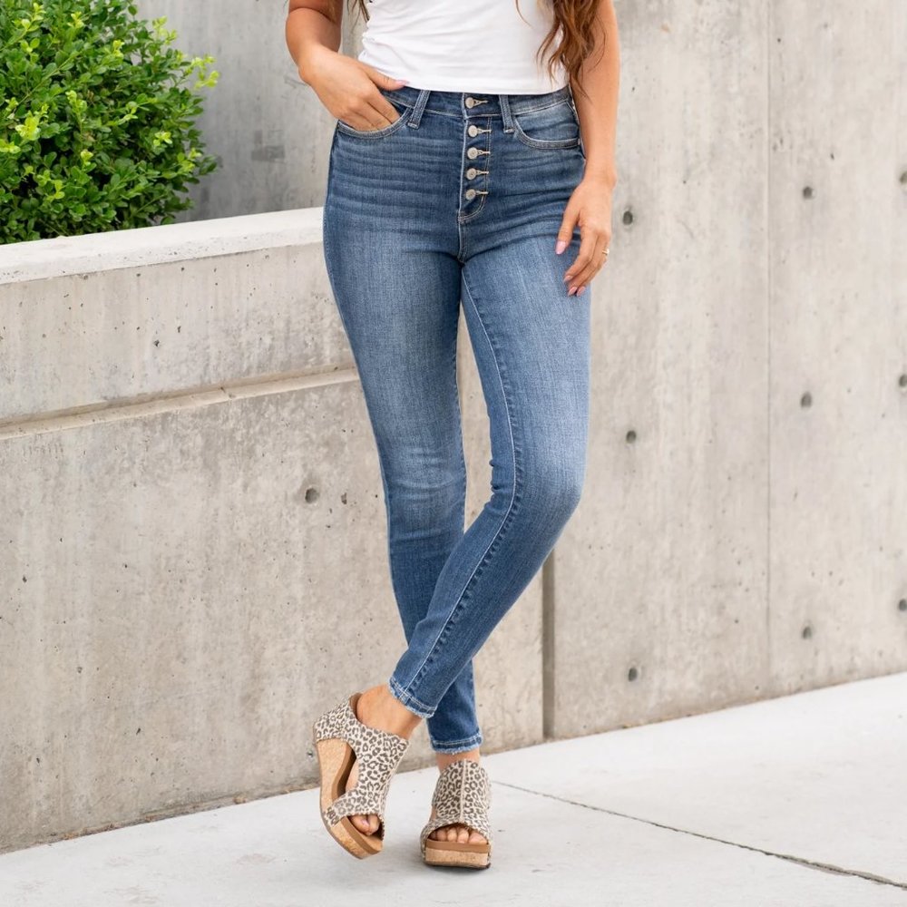 Judy Blue 18W Skinny Jeans High-Rise NWT
